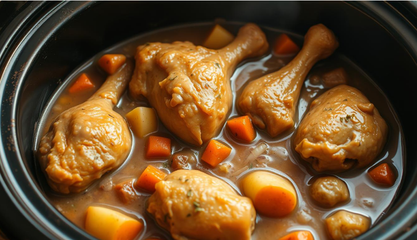 crockpot chicken and gravy