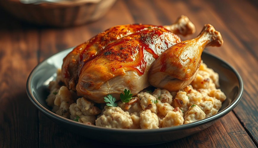 chicken and dressing